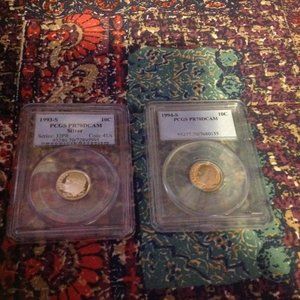 20 PCGS Graded Proof 70DC Roosevelt Dimes - All Perfect